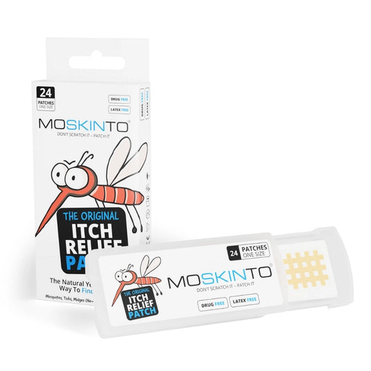 Moskinto, 24ct Classic, The Original Itch- relief Patch (Beige Tone)