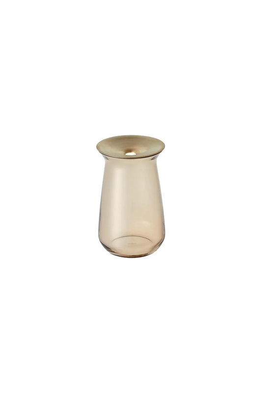 LUNA vase 80x130mm brown