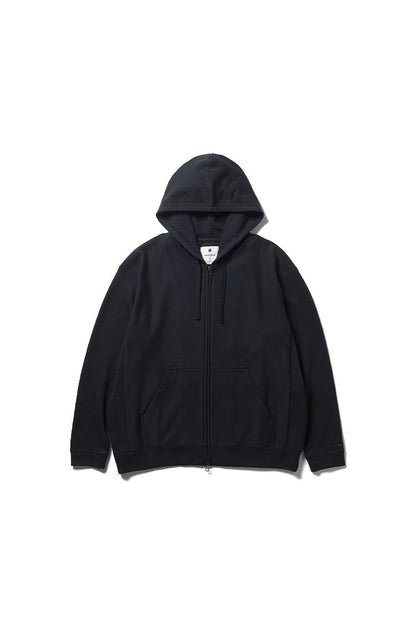 TAKIBI Sweatshirt Zip Up Hoodie - Black