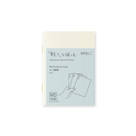 MD NOTEBOOK LIGHT A7 GRID 3PCS PACK