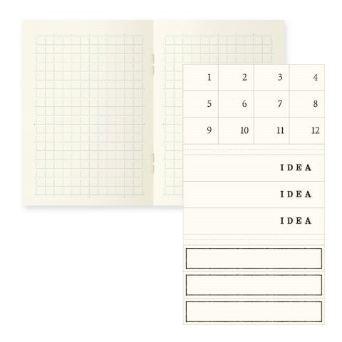 MD NOTEBOOK LIGHT A7 GRID 3PCS PACK