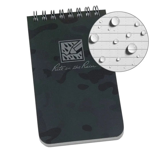 3 X 5 NOTEBOOK 50 leaf - Nighthawk Camo