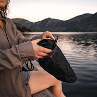 Droplet Water-Resistant Stuff Sack - Black