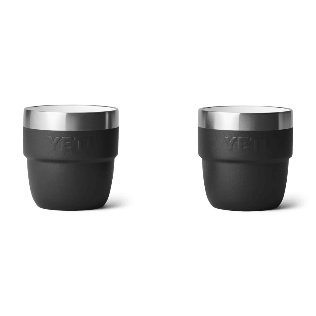 RAMBLER 4 OZ CUP 2PK - Black