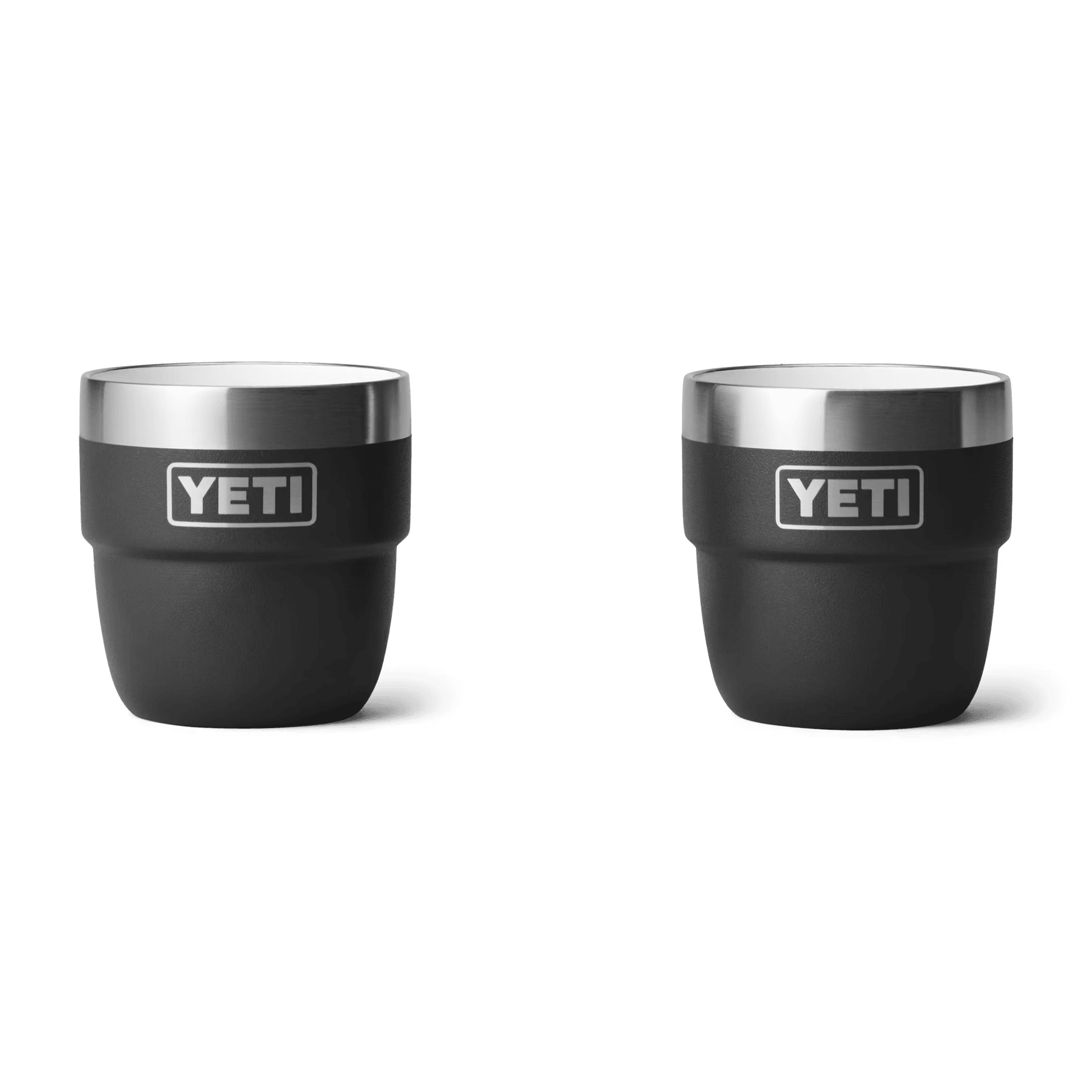RAMBLER 4 OZ CUP 2PK - Black