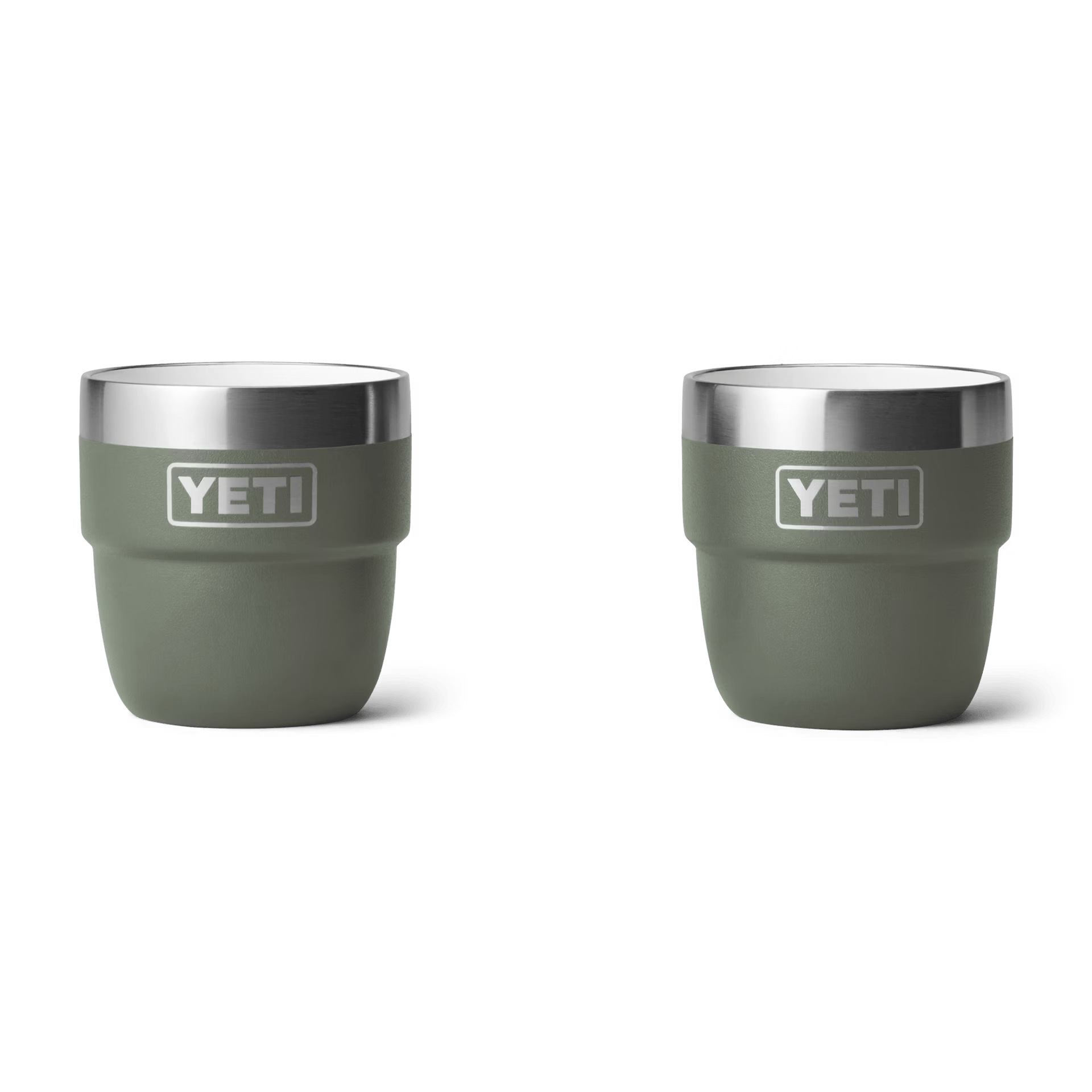 RAMBLER 4 OZ CUP 2PK - Camp Green