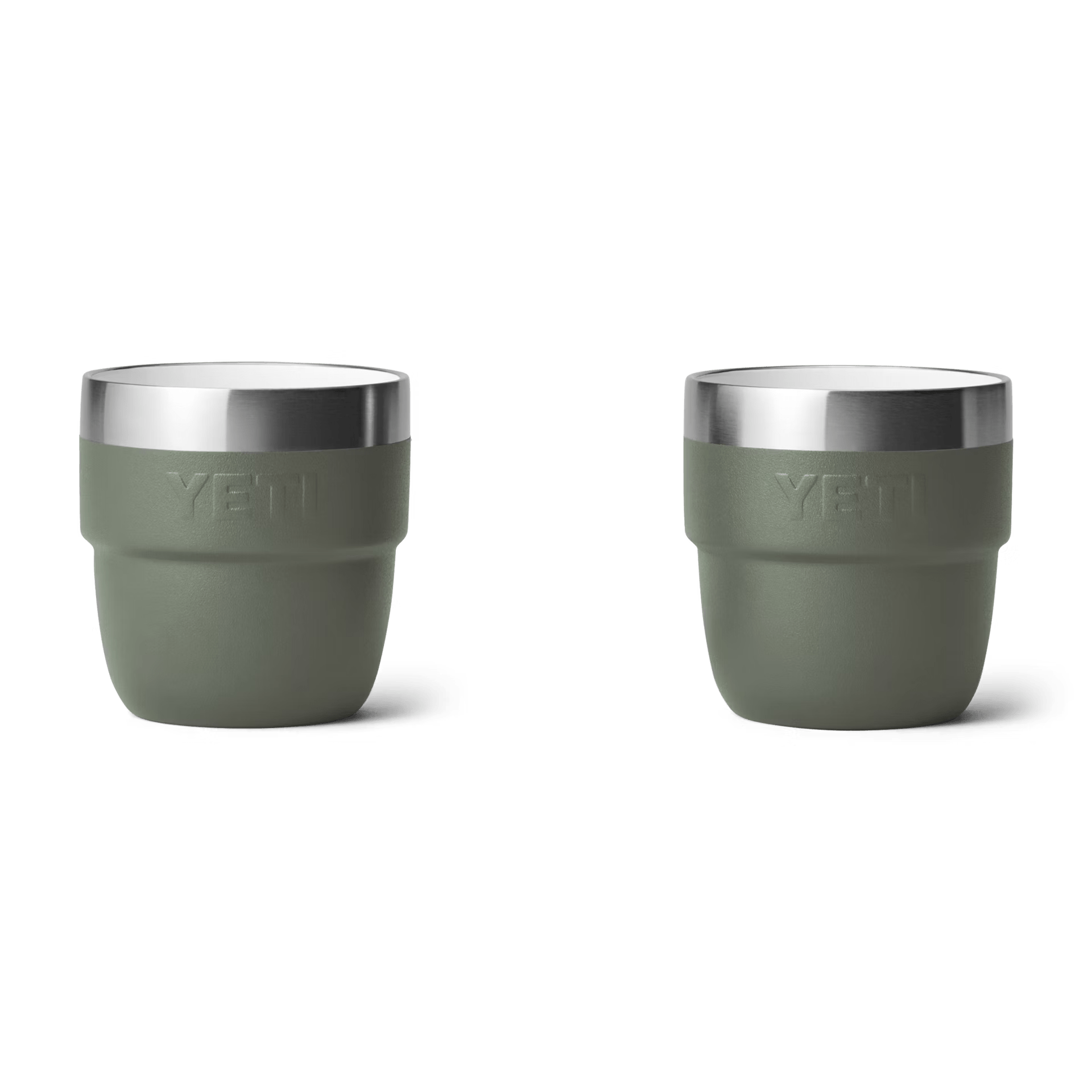 RAMBLER 4 OZ CUP 2PK - Camp Green