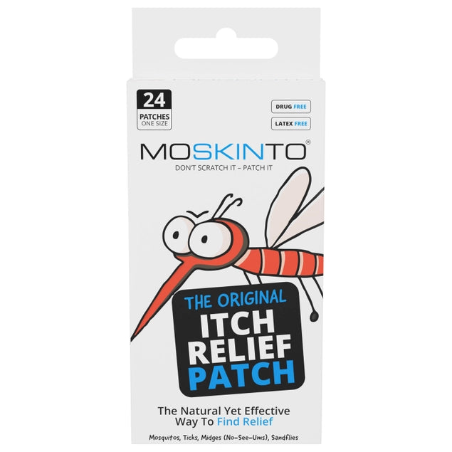 Moskinto, 24ct Classic, The Original Itch- relief Patch (Beige Tone)