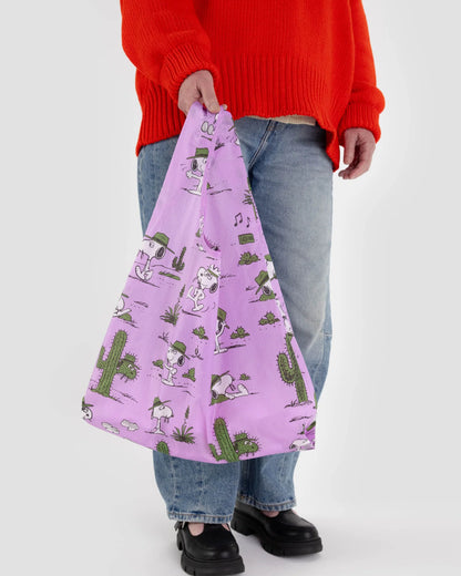 Standard Baggu x Peanuts - Pink Spike