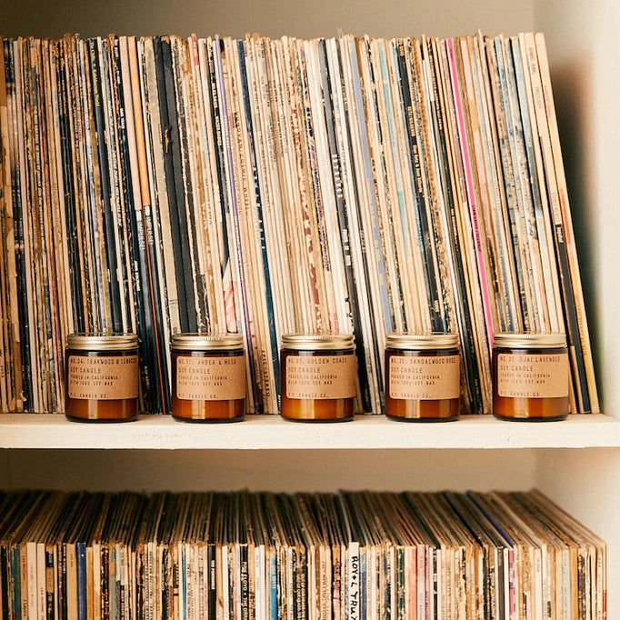 Teakwood & Tobacco - 3.5 oz Mini Travel Candle