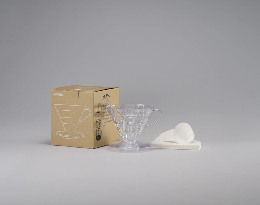 V60 Plastic Coffee Dripper 02 Classic - Clear