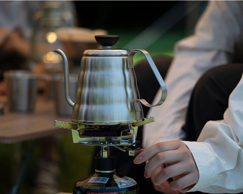 Outdoor V60 "Buono" Metal Drip Kettle - Silver 500ml