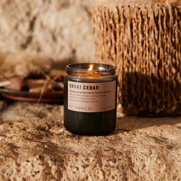 Enoki Cedar - 7.2 oz Alchemy Soy Candle