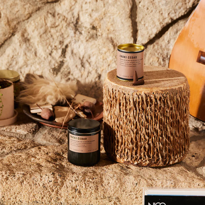Enoki Cedar - 7.2 oz Alchemy Soy Candle