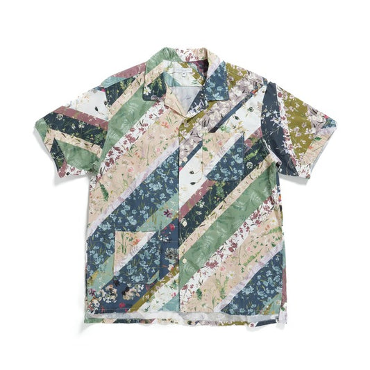 Camp Shirt - Diagonal Print