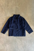 Smoking Jacket - Dark Navy Wool