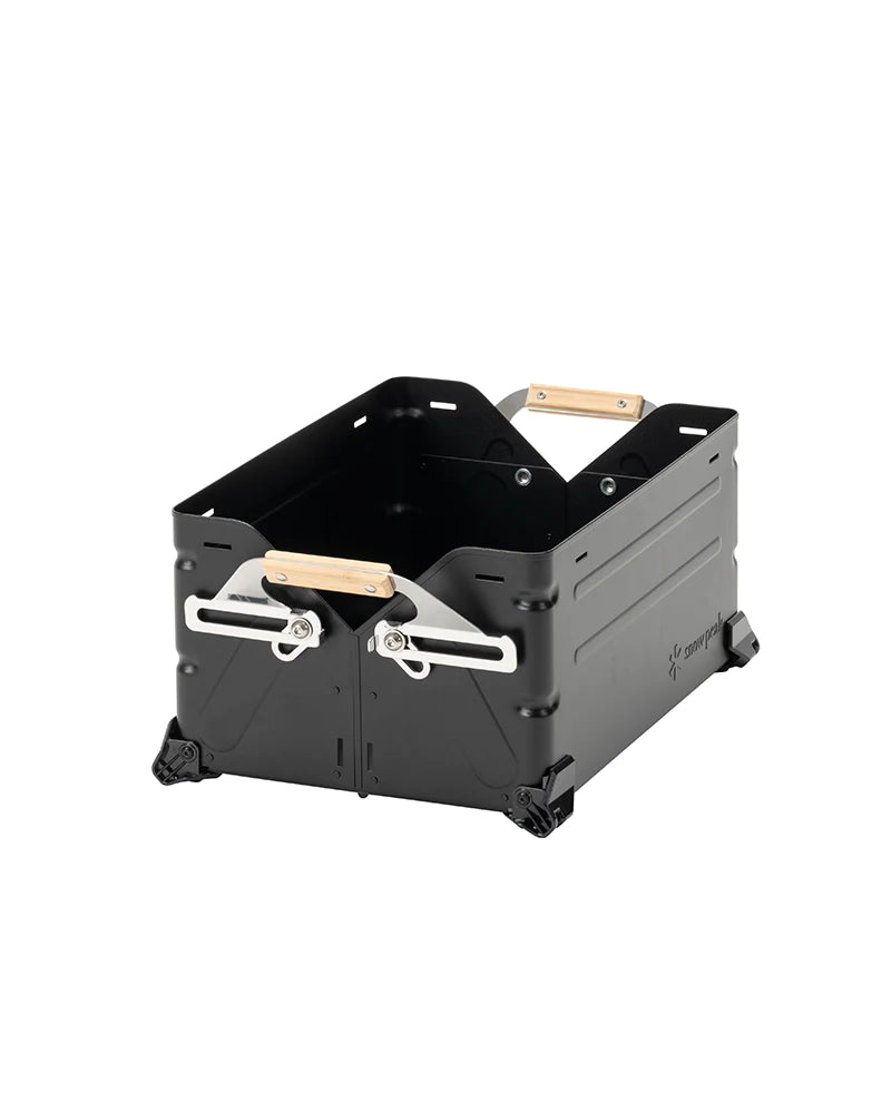 Stacking Shelf Container 25 Black - Festival Item