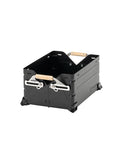 Stacking Shelf Container 25 Black - Festival Item