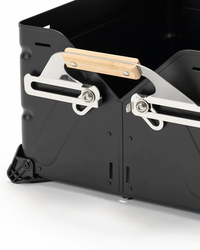 Stacking Shelf Container 25 Black - Festival Item