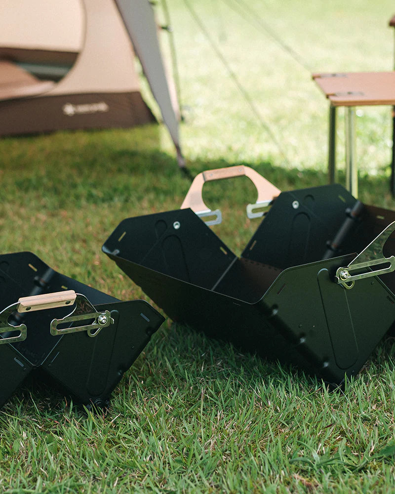 Stacking Shelf Container 25 Black - Festival Item