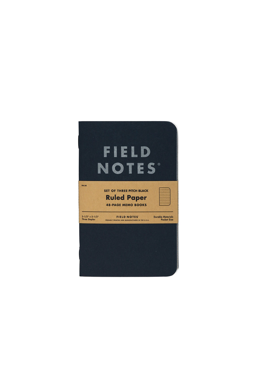 Pitch Black Memo Book