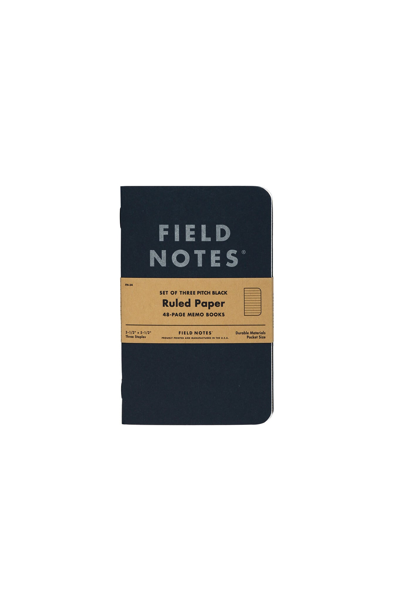 Pitch Black Memo Book