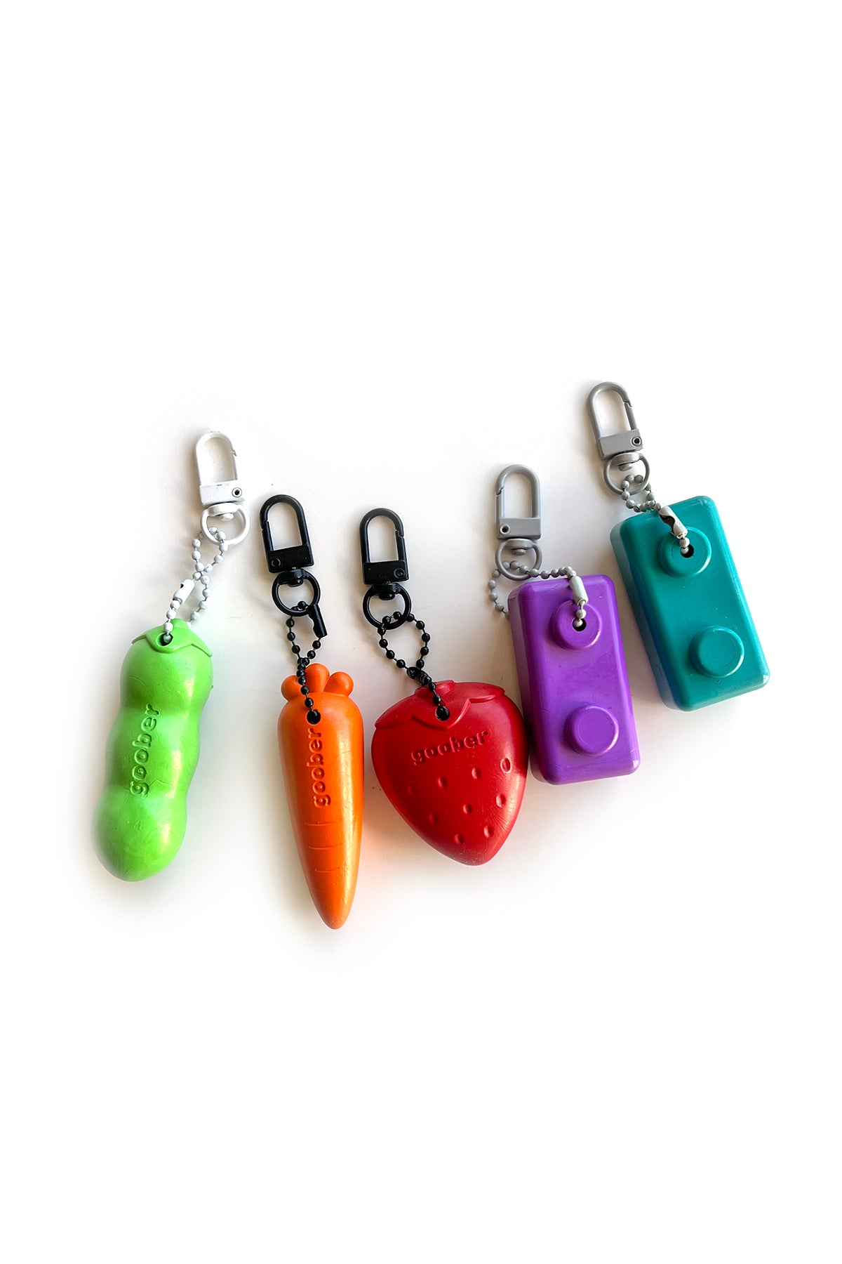 Farm Crayon Key Ring - Carrot