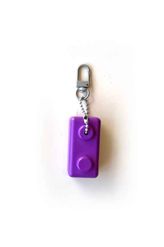 Jumbo Crayon Key Ring - Violet