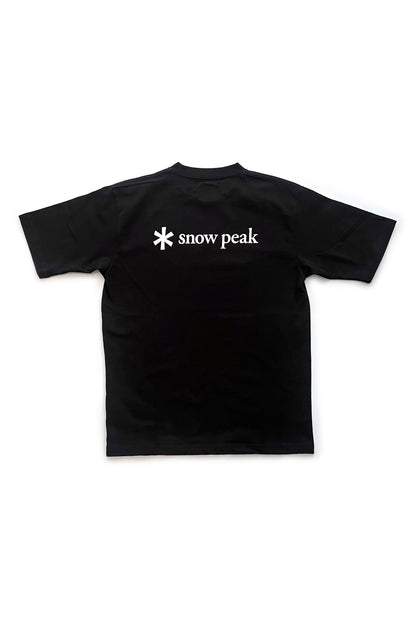 SP Back Printed Logo T shirt - Black