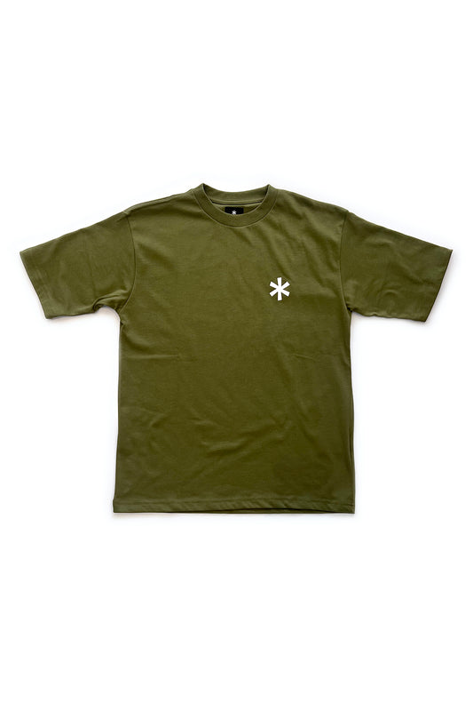 SP Back Printed Logo T shirt - Olive