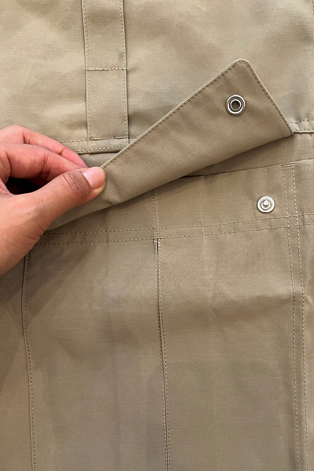 Pe/Co Weather Apron - Beige