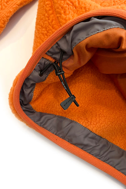 Thermal Boa Fleece Jacket - Orange