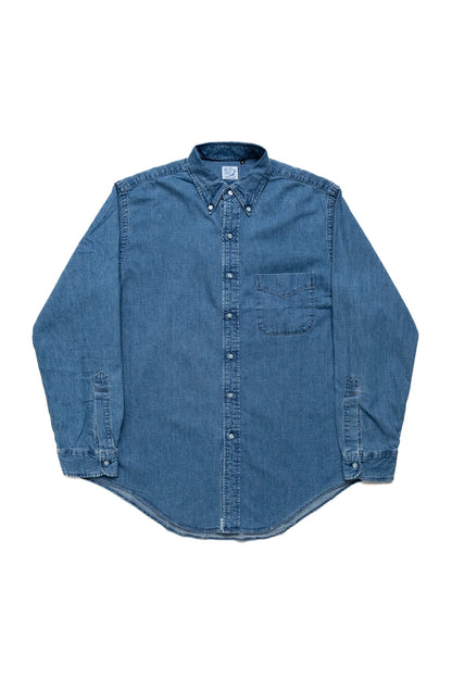 Standard Button Down Shirt - Used Denim