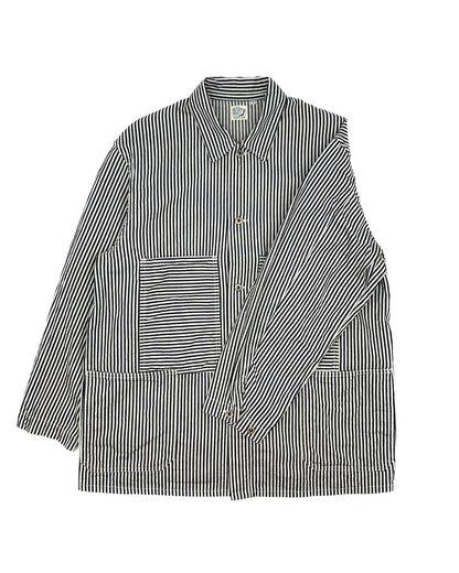 HICKORY STRIPE UTILITY COVERALL - HICKORY 181