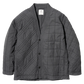 Upcycled Cotton Quilted Jacket - Black