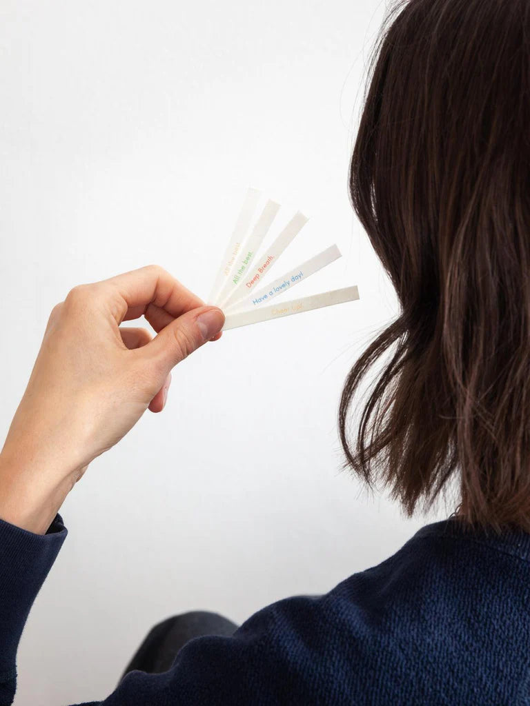 Washi Paper Incense Strips - #4 Mellow Grove