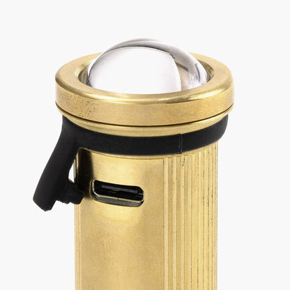 Mini Flashlight - Brass