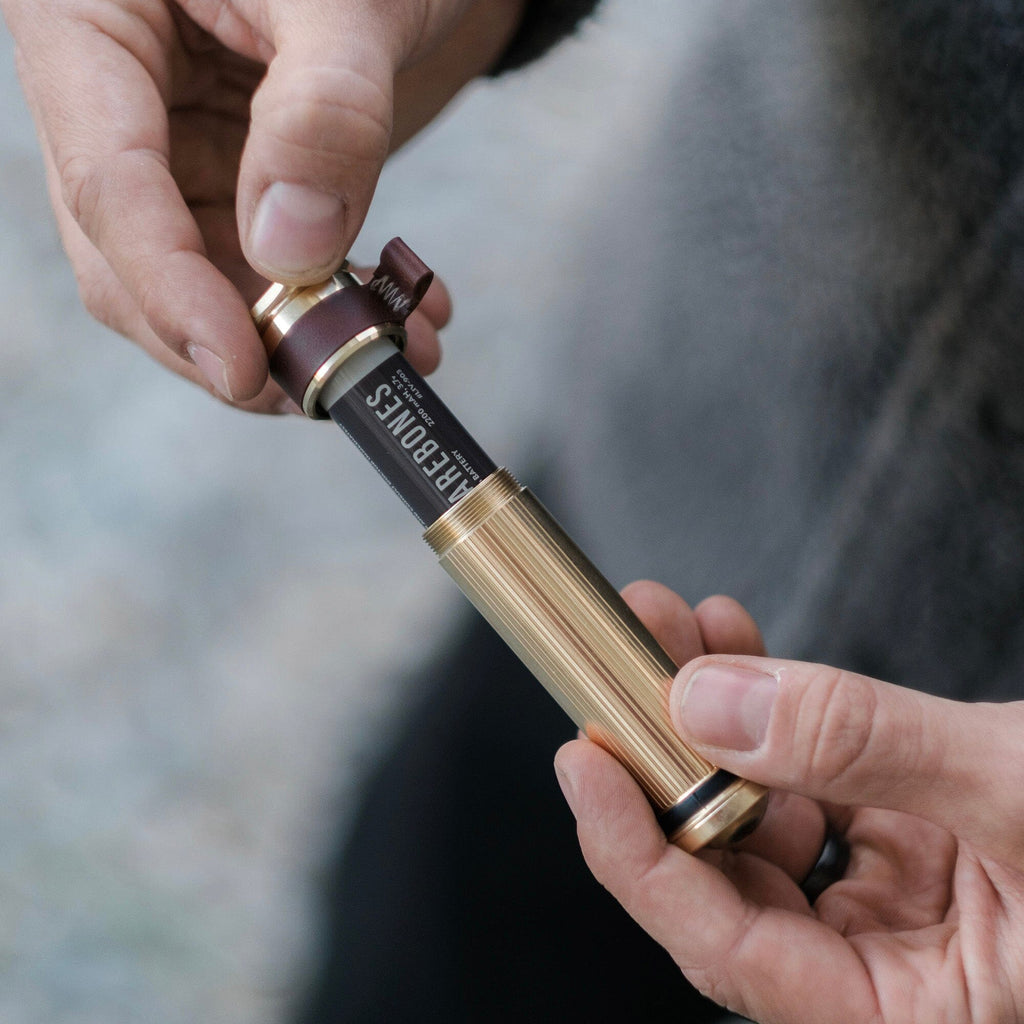 Mini Flashlight - Brass