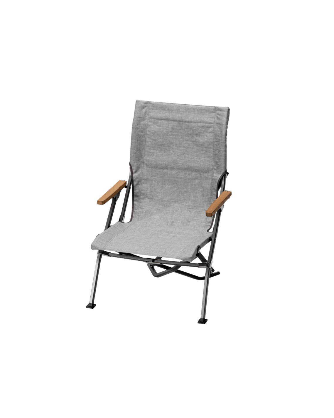 65th Anniversary Low Beach Chair - Melange Gray