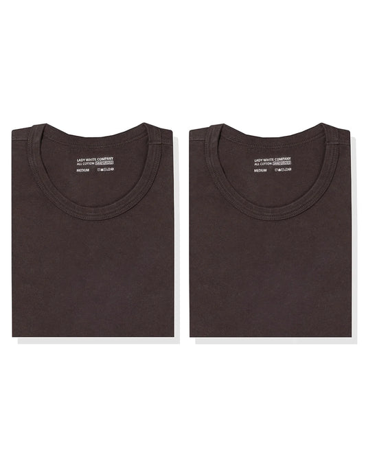 T-Shirt 2-Pk - Black Mushroom
