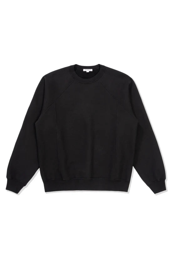 Heavy Gusset Crewneck - Black