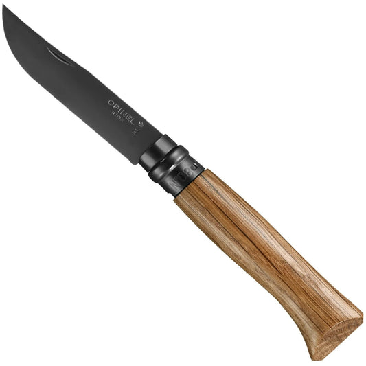 No.8 Black Oak Folding Knife