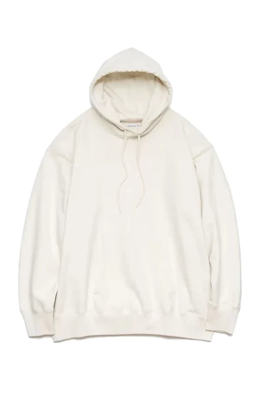 Hooded Pullover Sweat - Natural