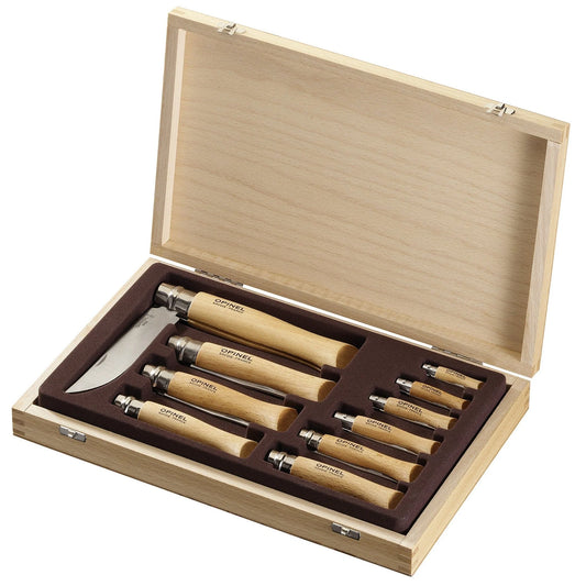 Stainless Steel Folding Knife Collector Set