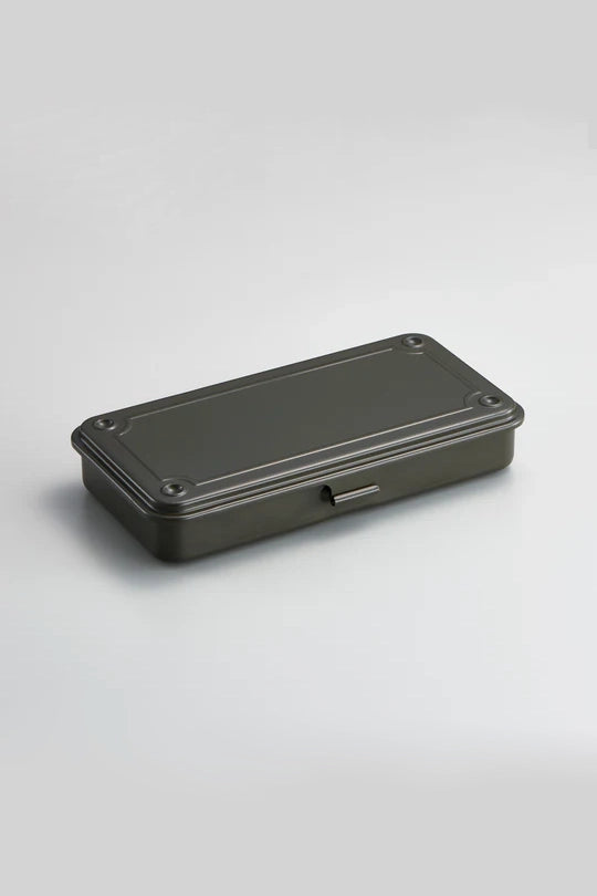 T-192 Steel Stackable Storage Box - Military Green