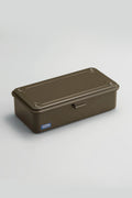 Steel Stackable Storage Box T-190 - Military Green