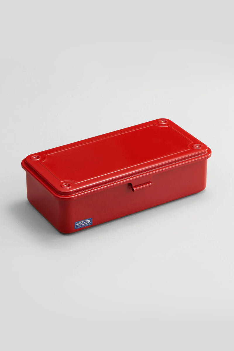 Stacker Box Red Steel Stackable Storage Box T-190 - Red – SISU