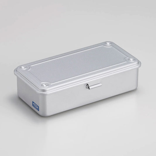 T-190 Steel Stackable Storage Box - Silver