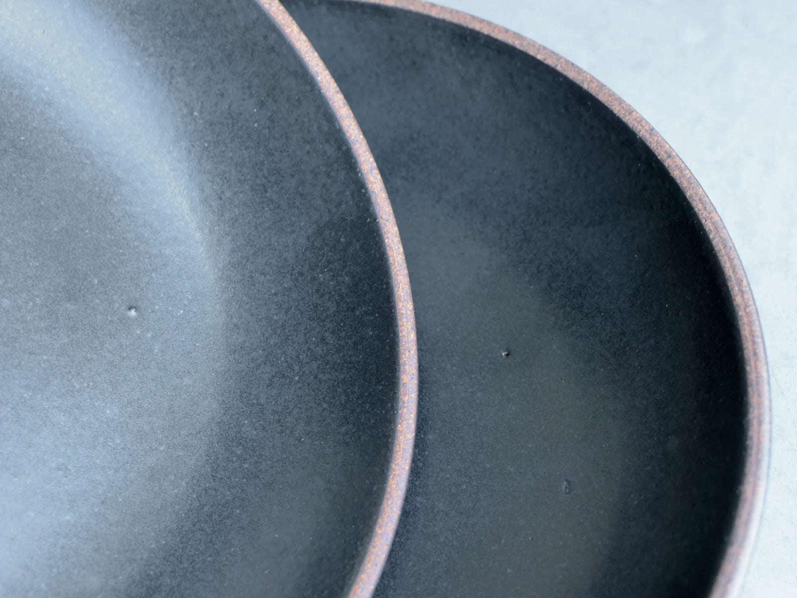 TERRA deep plate 230mm black