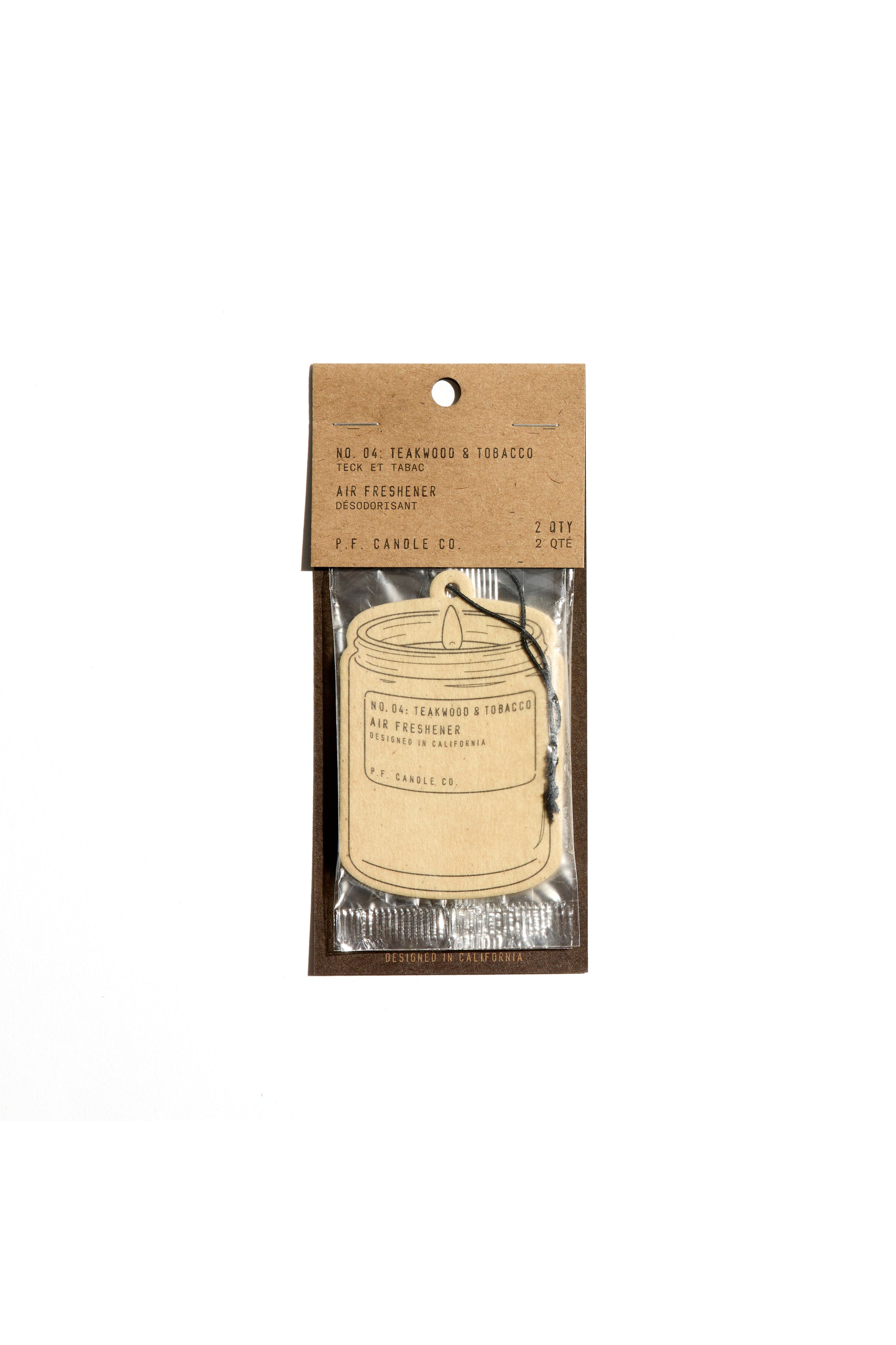 Teakwood & Tobacco – Air Freshener 2pk